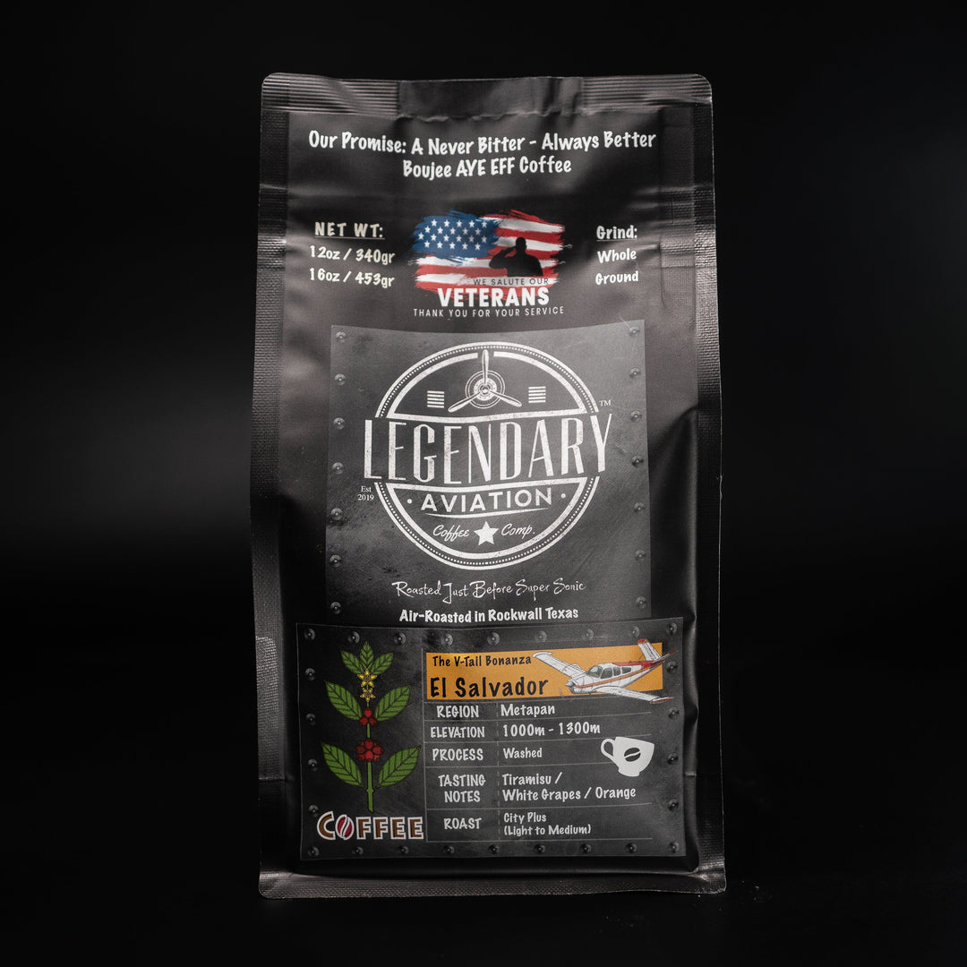 Bag of specialty roast coffee from Origin Unknown with notes of Rich Flavors