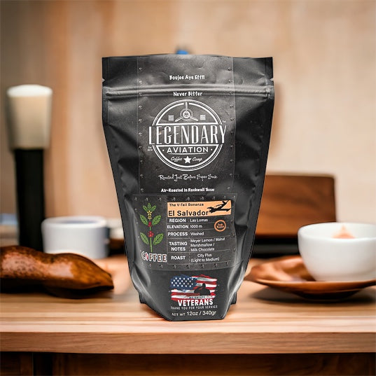 Bag of specialty roast coffee from Origin Unknown with notes of Rich Flavors