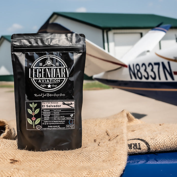 Bag of specialty roast coffee from Origin Unknown with notes of Rich Flavors