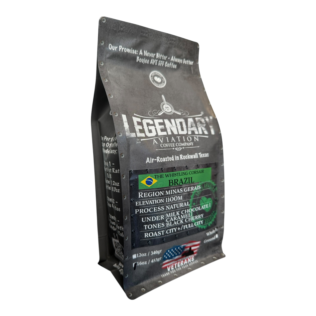 Bag of specialty roast coffee from Origin Unknown with notes of Rich Flavors