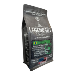 Legendary Aviation Whistling Corsair Brazil Coffee — Bag of specialty roast coffee from Origin Unknown with notes of Rich Flavors — image 4