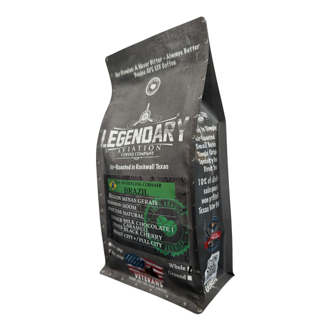 Bag of specialty roast coffee from Origin Unknown with notes of Rich Flavors