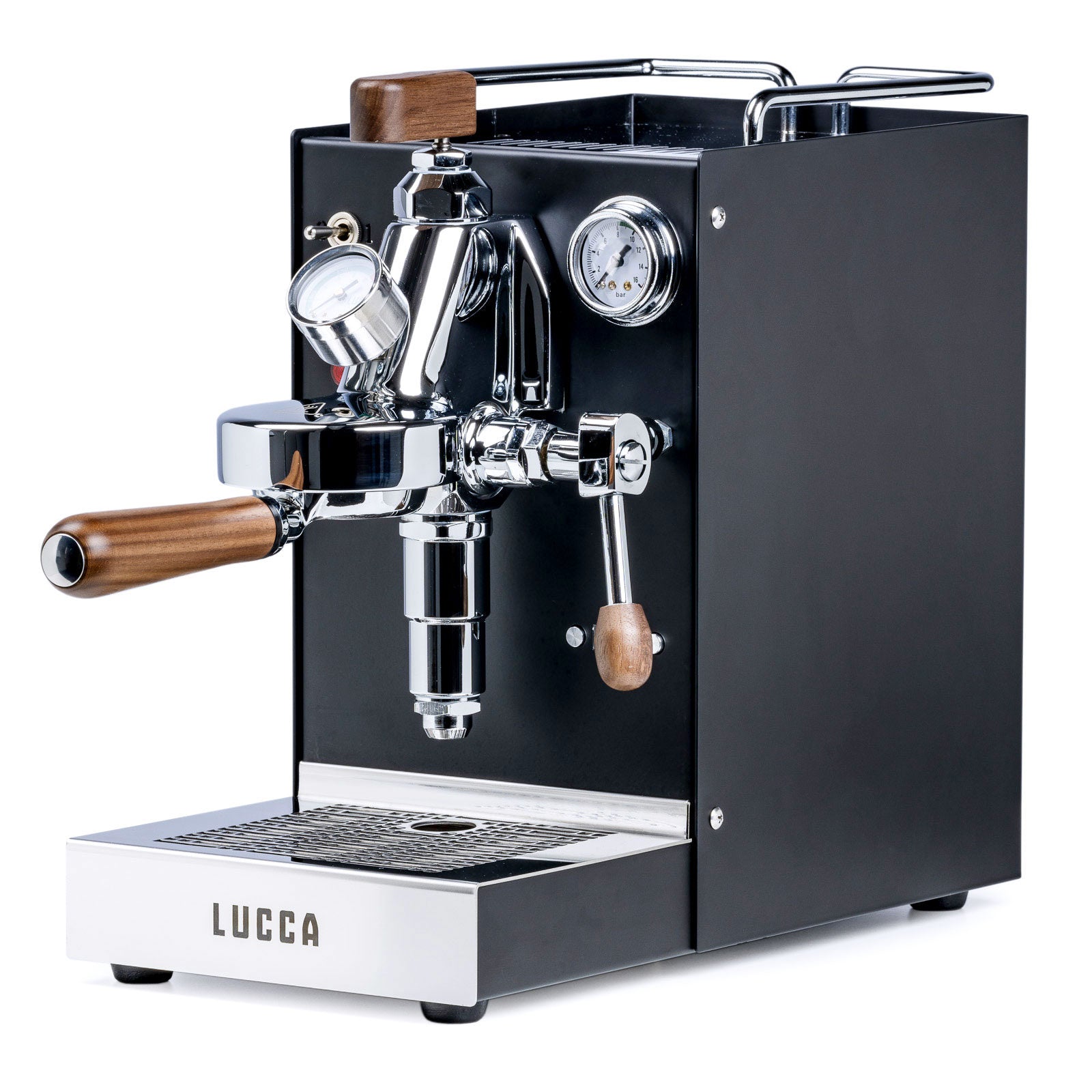 LUCCA Solo Espresso Machine with Flow Control – Espresso Outlet LLC