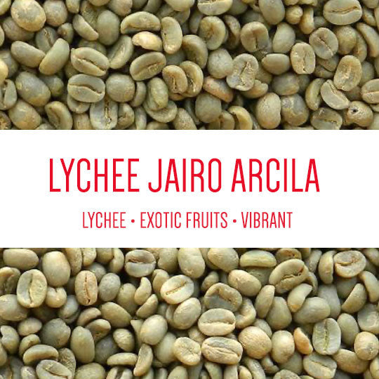 Lychee Washed Castillo + (Wine Yeast / Lychee) Jairo Arcila - GREEN BEANS -