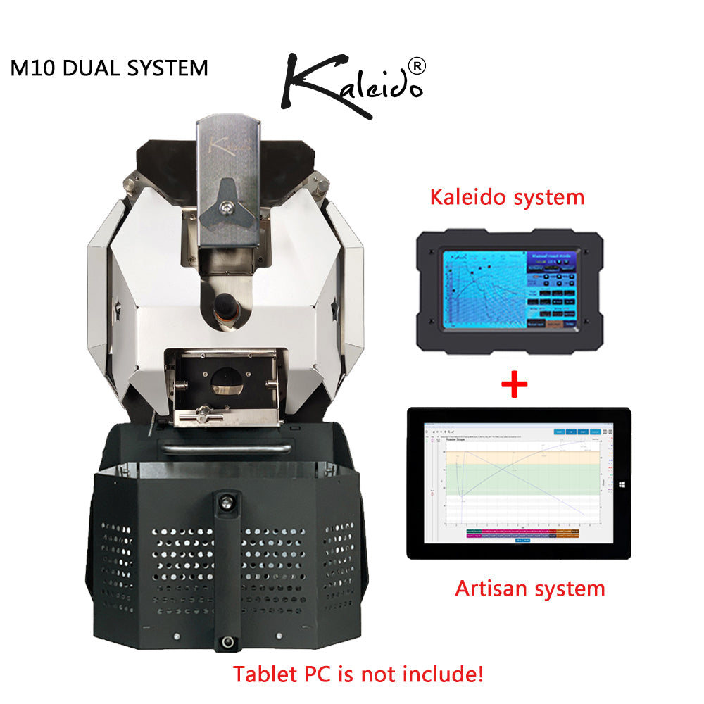 M10 Dual System 1.2kg Coffee Roaster (Kaleido & Artisan) - Version