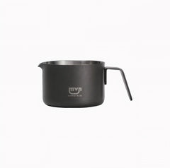 Espresso dosing and measuring cup detail