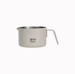 Espresso dosing and measuring cup detail