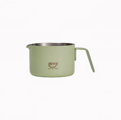 Espresso dosing and measuring cup detail
