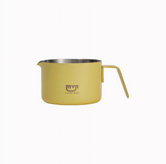 Espresso dosing and measuring cup detail