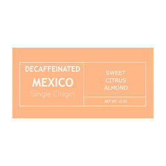 Up North Mexico Veracruz Mountain Water Decaf coffee package