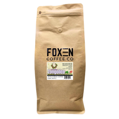 Two-pound whole-bean Foxen Mexico Zongolica coffee bag