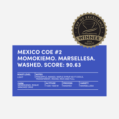 Bean & Bean Mexico COE #2 Washed Coffee — producer or origin detail, image 2