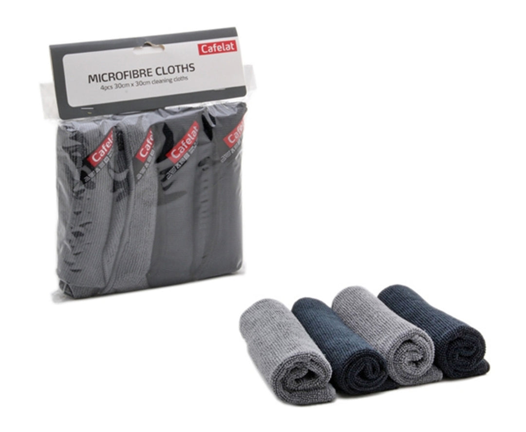 Micro-fibre Cloths-2 Gray & 2 Black Micro-fibre Cloths-2 Gray & 2 Black