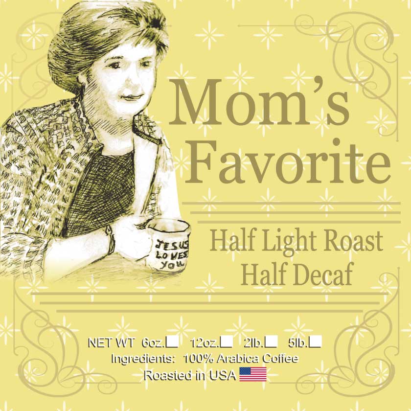Bag of light roast coffee from Blend with notes of Rich Flavors