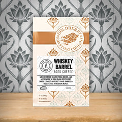 Goldberry Whiskey Barrel-Aged Brazil Coffee — front package, image 1