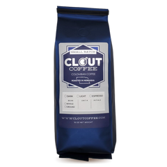 Clout Single-Origin Colombian Coffee — coffee bag front