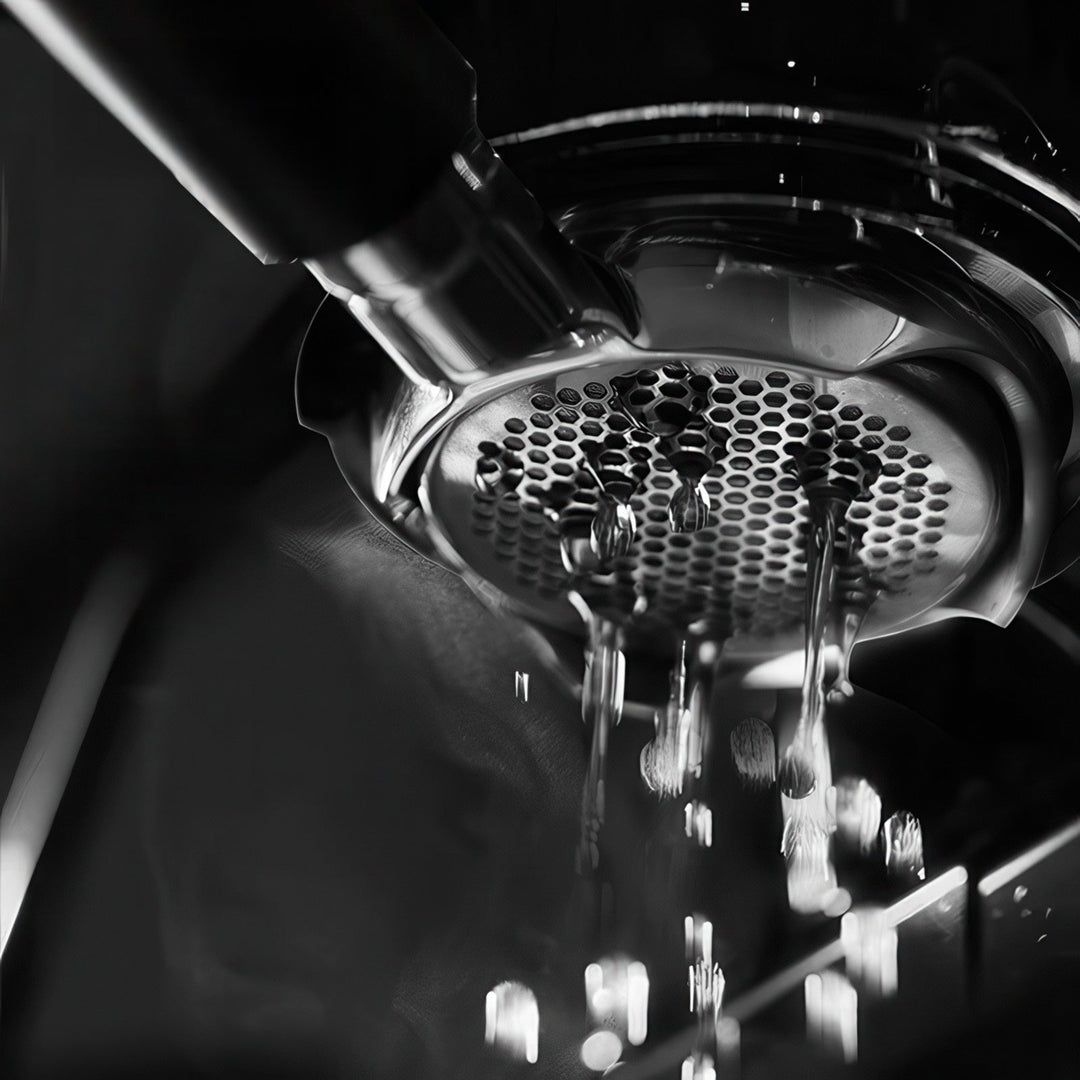 Openwork Bottomless Portafilter with High Extraction Basket