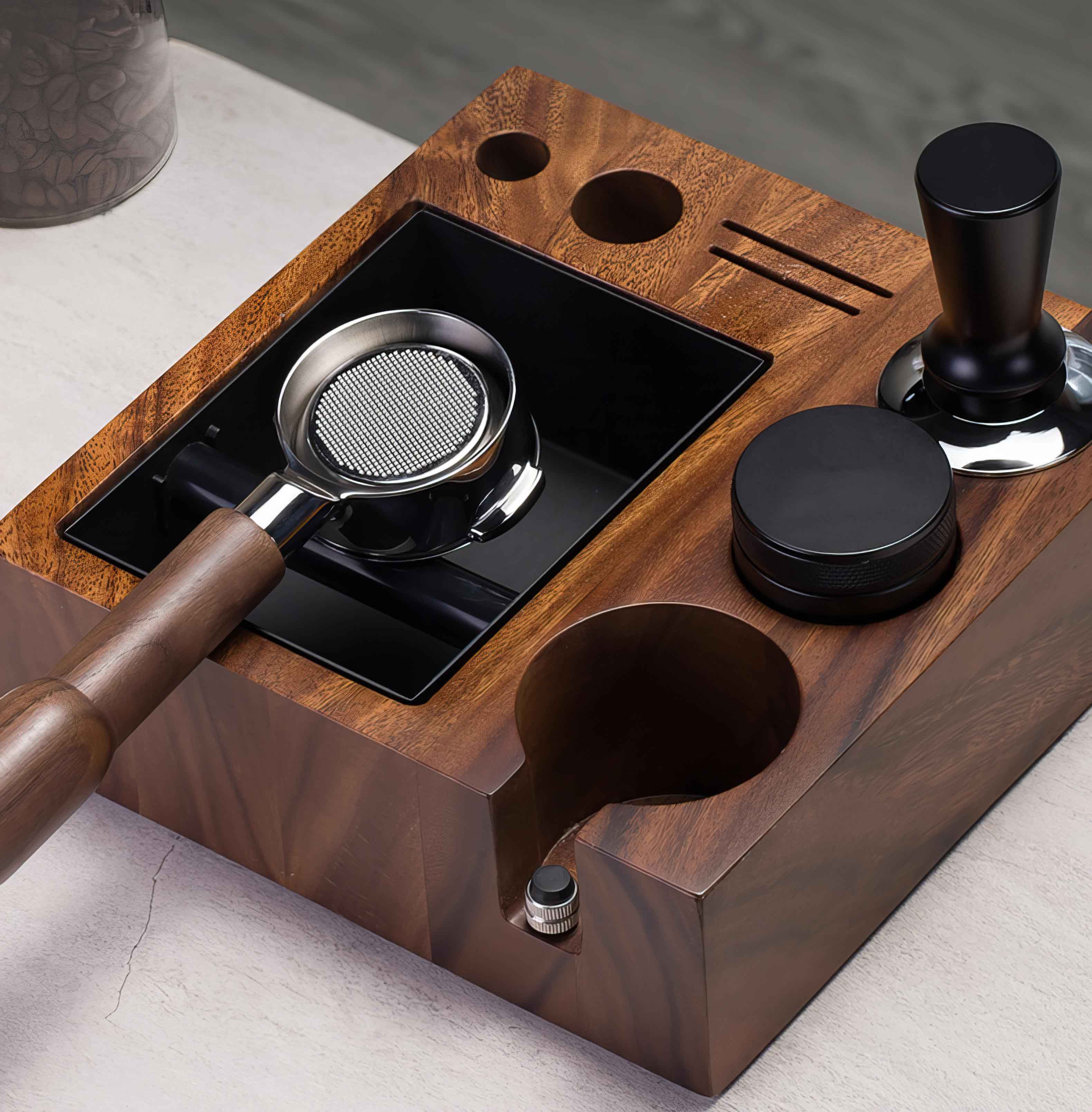 Espresso Coffee Organizer Box for Barista – Espresso Outlet LLC