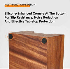 Lab-style coffee bean storage rack detail