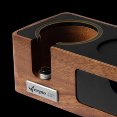 Multi-function coffee tamping station detail