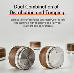 IKAPE espresso tamping and distribution accessory detail