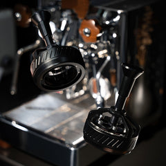 IKAPE espresso tamping and distribution accessory detail