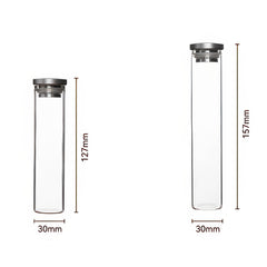 Lab-style coffee bean storage rack detail