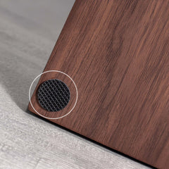 Lab-style coffee bean storage rack detail