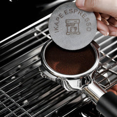 High-extraction Italian-style bottomed portafilter handle
