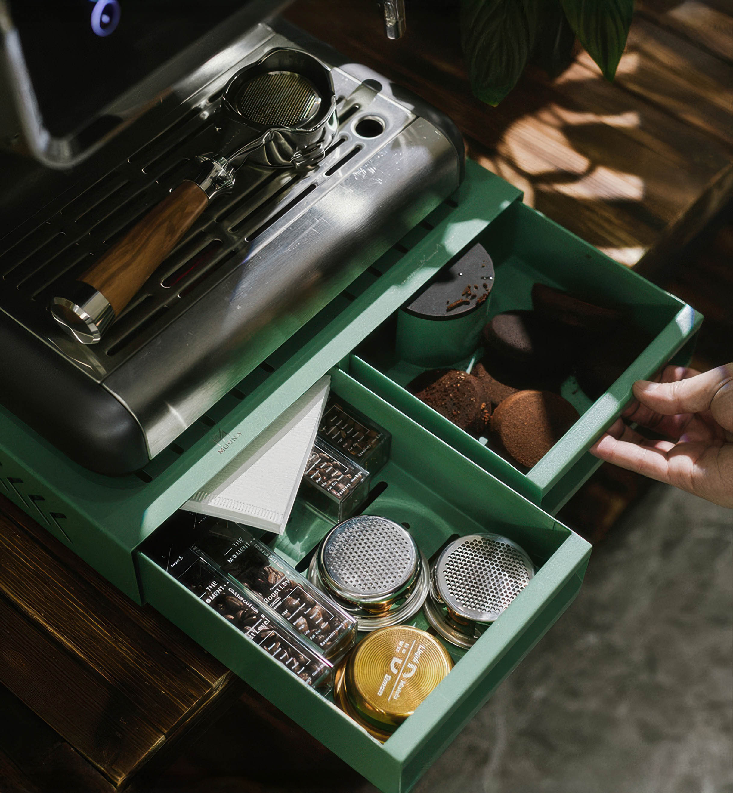 Barista Double Knock Box Drawer – Espresso Outlet LLC