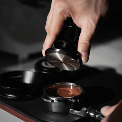 IKAPE espresso tamping and distribution accessory detail