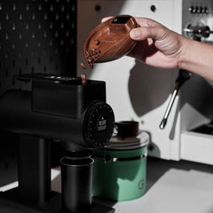 IKAPE espresso tamping and distribution accessory detail