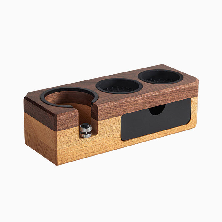 Espresso Tamping Station with Drawer for Storage