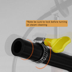 Espresso machine steam wand cleaning brush