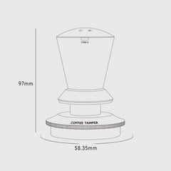 IKAPE espresso tamping and distribution accessory detail