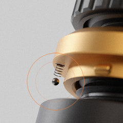 IKAPE espresso tamping and distribution accessory detail