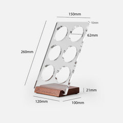 Multi-function coffee tamping station detail