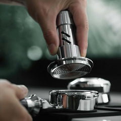 IKAPE espresso tamping and distribution accessory detail