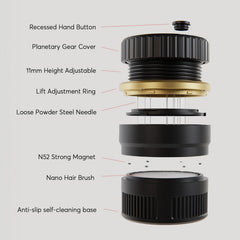 IKAPE espresso tamping and distribution accessory detail