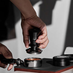 IKAPE espresso tamping and distribution accessory detail