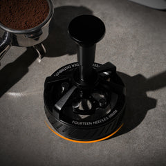 IKAPE espresso tamping and distribution accessory detail