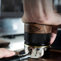 IKAPE espresso tamping and distribution accessory detail