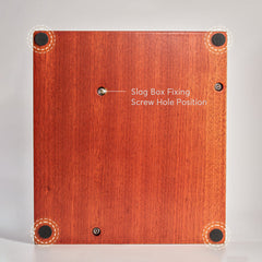 Lab-style coffee bean storage rack detail