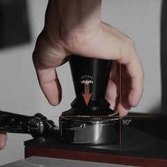 IKAPE espresso tamping and distribution accessory detail