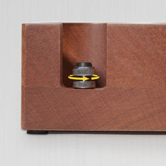 Lab-style coffee bean storage rack detail