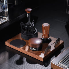IKAPE espresso tamping and distribution accessory detail