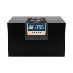 America Coffee Co. One Nation 6-Bean Dark Roast 12-count coffee pod box