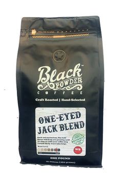 One-Eyed Jack Blend bag front label