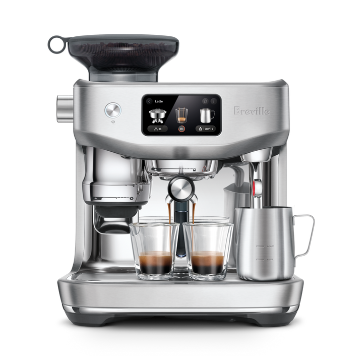 Breville Oracle Jet BES985 espresso machine – front product view