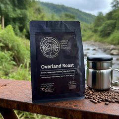 Off Hours Overland Roast coffee package detail